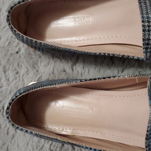 Houndstooth pattern tassels loafers - size 8.5 - Picture 4 of 16